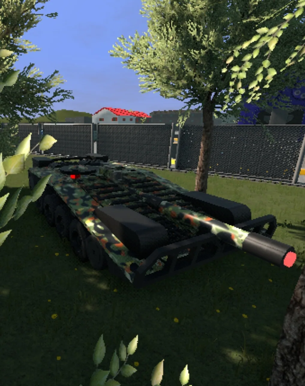 I made this tank inspired by my favorite one! (strv 103) — постройка сообщества Brick Rigs